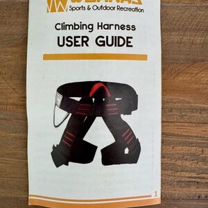 WEANAS Half-body Climbing Harness NWT